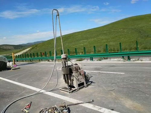 玉泉街道铁路注浆加固